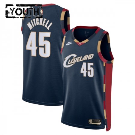Barn Cleveland Cavaliers Tröja Donovan Mitchell Nike 2025-26 Classic Edition Marin Swingman Barn Cleveland Cavaliers Tröja Donovan Mitchell Nike 2025-26 Classic Edition Marin Swingman